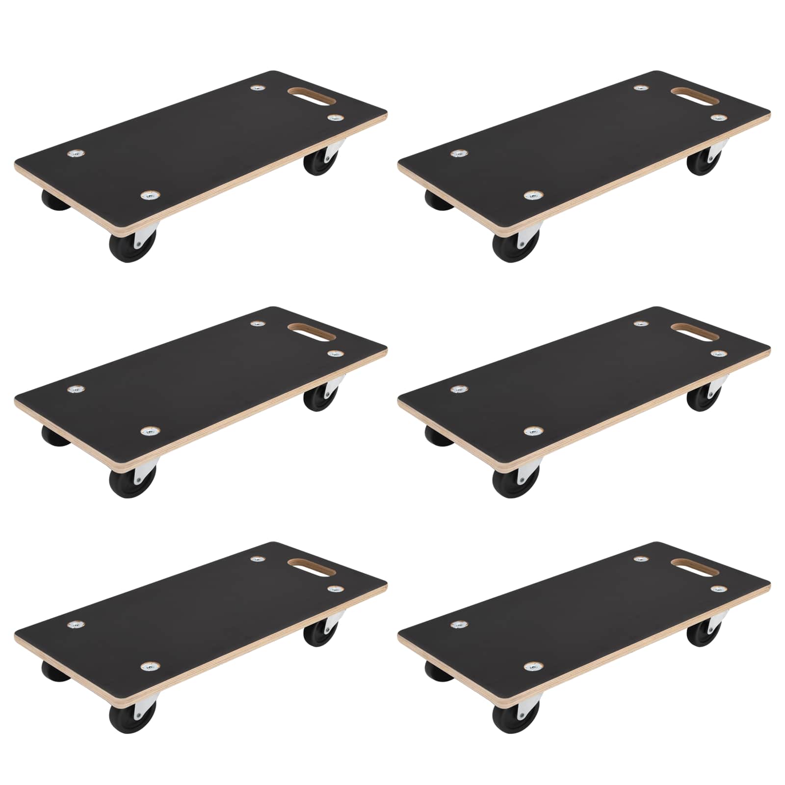 Transportroller 2 Stk. Rechteckig 60x40x11,5 cm 250 kg