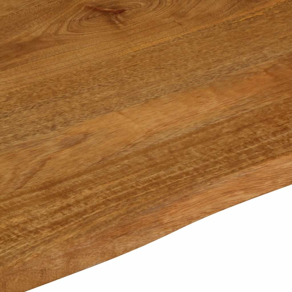 Tischplatte 40x40x2,5 cm Rechteckig Massivholz Akazie Baumkante