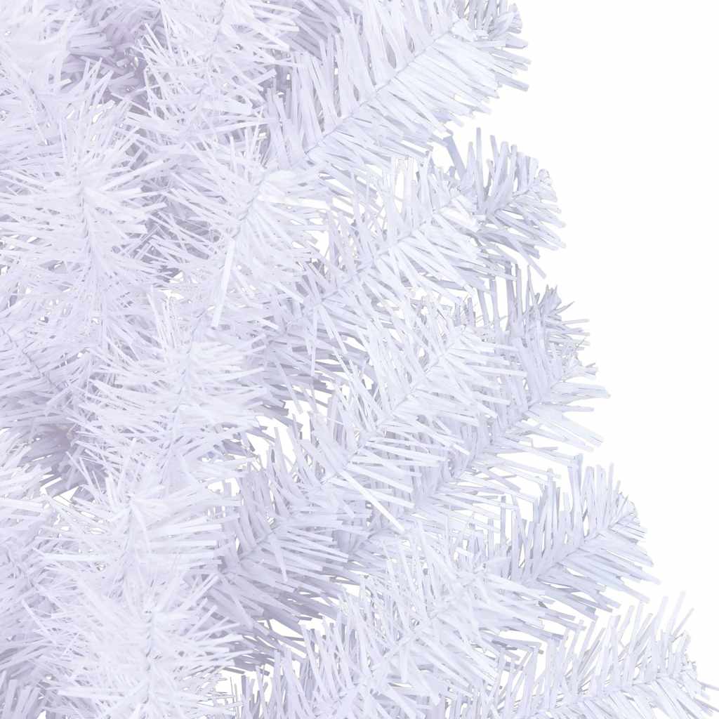 Künstlicher Halb-Weihnachtsbaum mit Ständer Grün 150 cm PVC