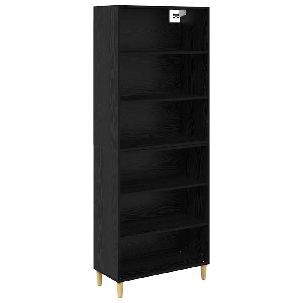 Highboard Altholz 69,5 x 32,5 x 180 cm Holzwerkstoff