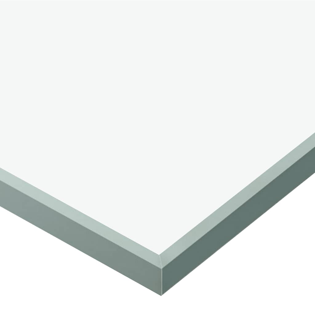 Schiebetür ESG-Glas und Aluminium 76x212 cm Silbern
