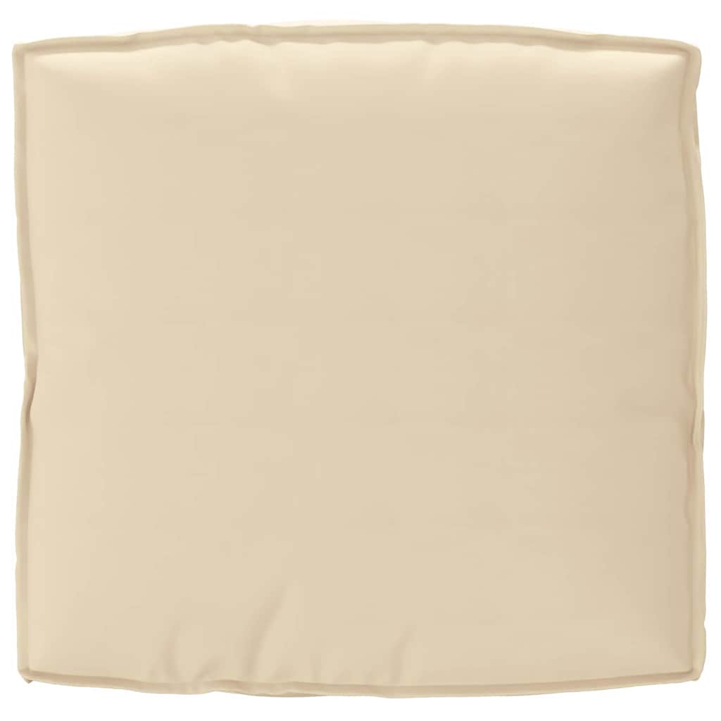 Kissen Anthrazit 80 x 80 x 12 cm Oxford-Stoff