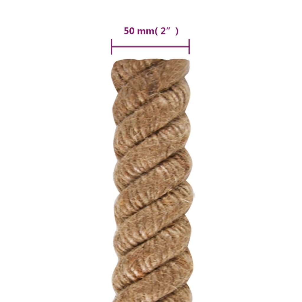 Seil 100 % Jute 10 mm 250 m