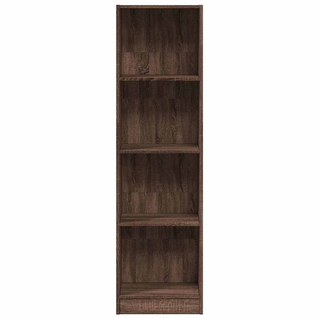 Bücherregal Weiß 40x24x75 cm Holzwerkstoff