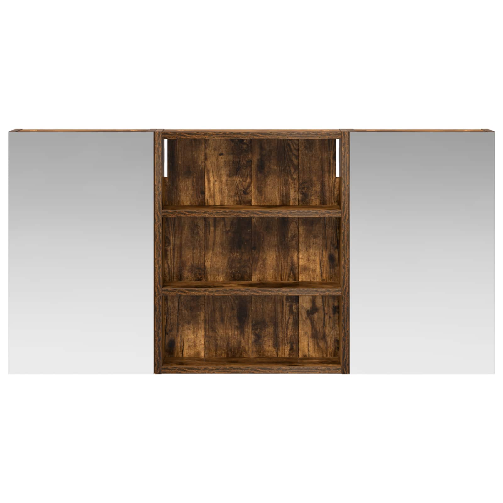 Badezimmerschrank-Set 3 pcs 80 x 10,5 x 50 cm Holzwerkstoff