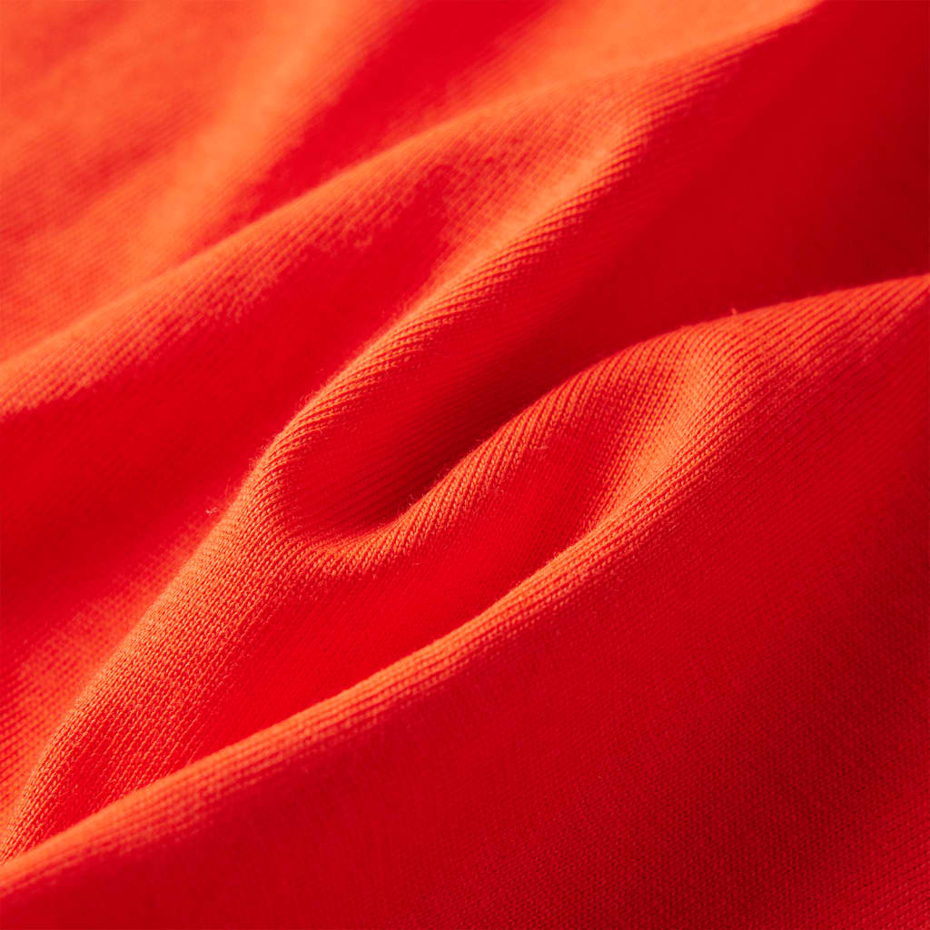 Kinder-Langarmshirt Hellorange 128