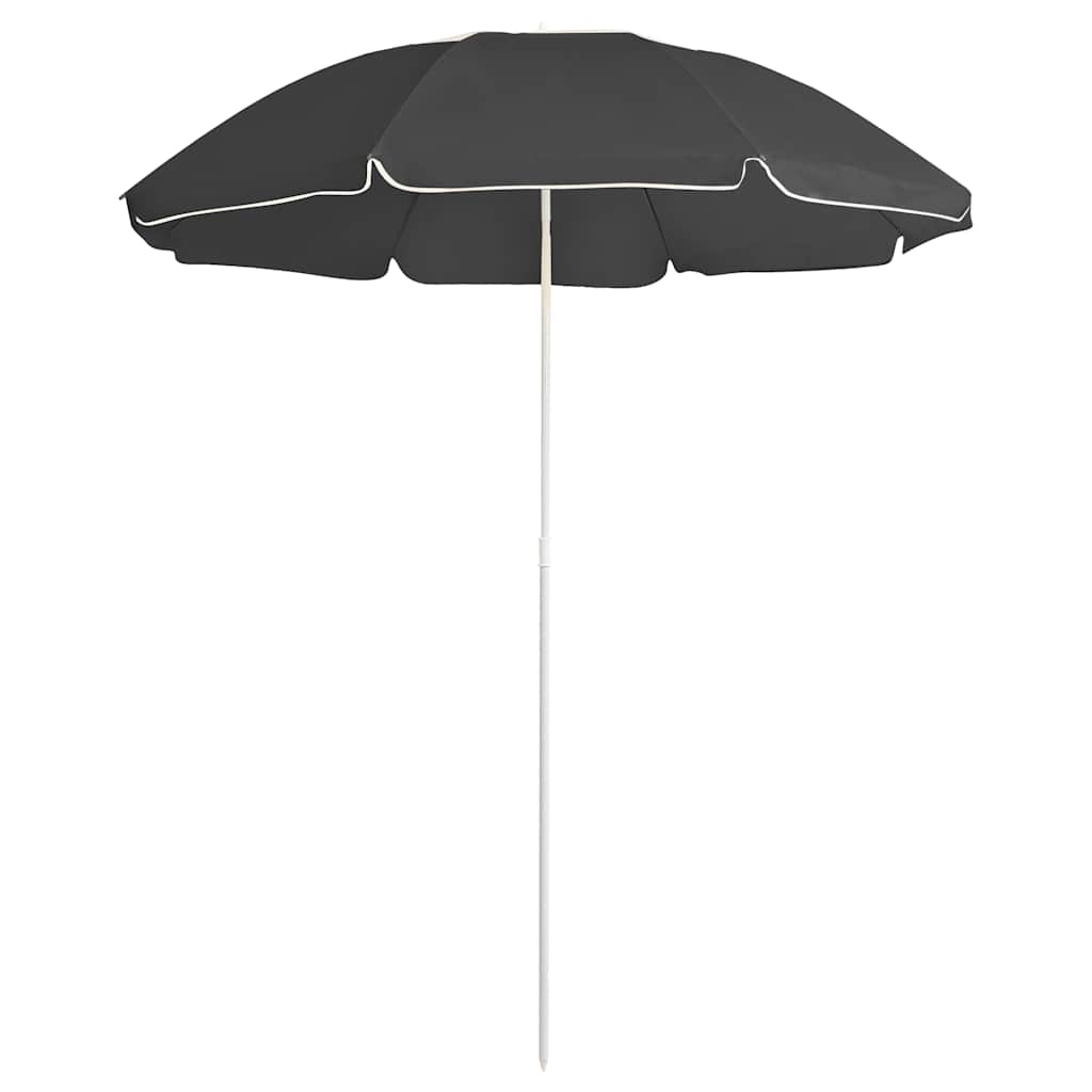 Sonnenschirm mit Stahlmast Sandfarbe 180 cm