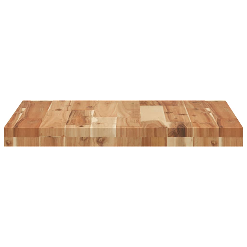 Tischplatte Rund Ø40x2 cm Massivholz Akazie