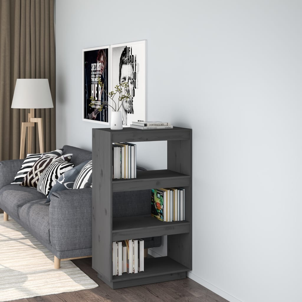 Bücherregal 40x35x71 cm Massivholz Kiefer