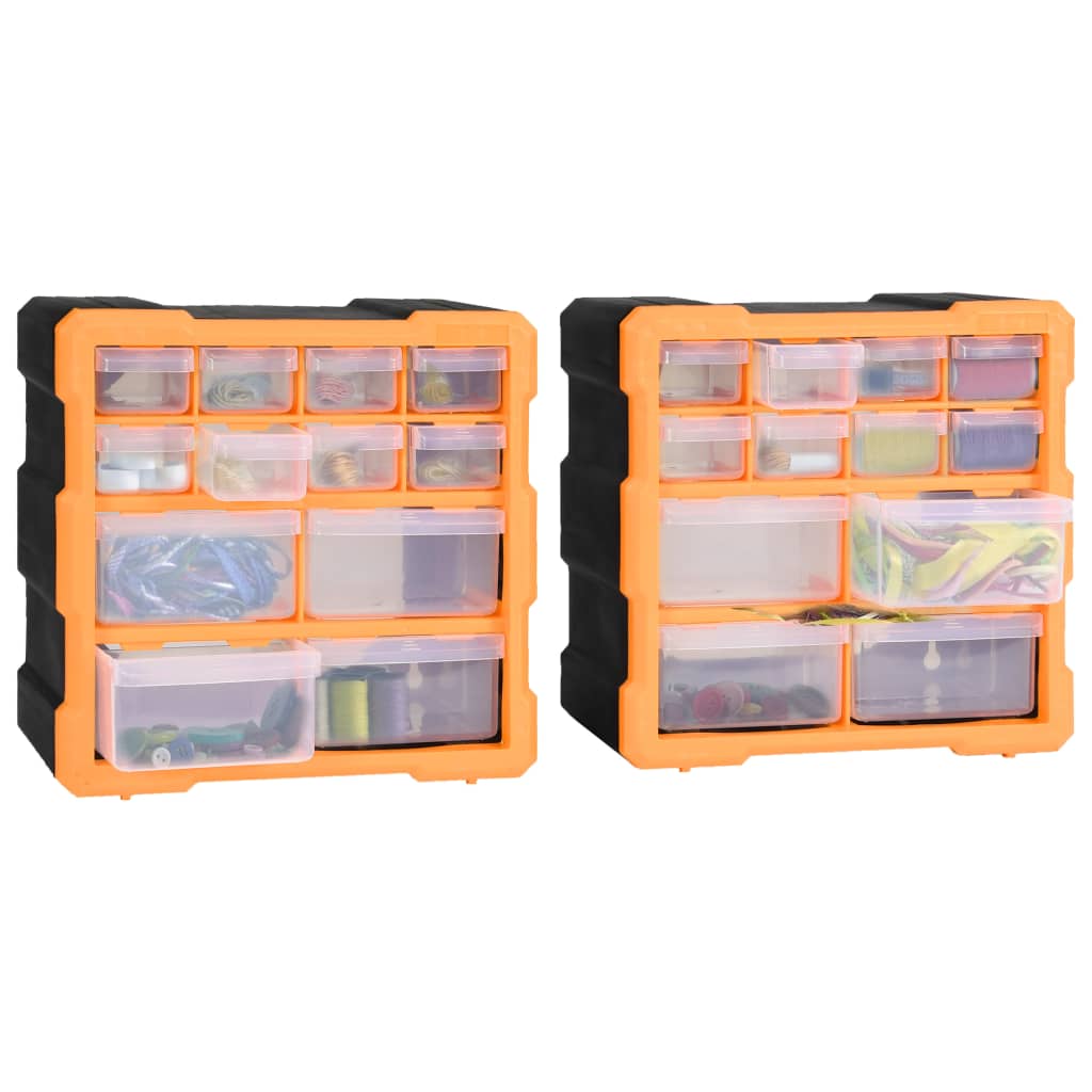 Multi-Schubladen-Organizer mit 64 Schubladen 52x16x37,5 cm