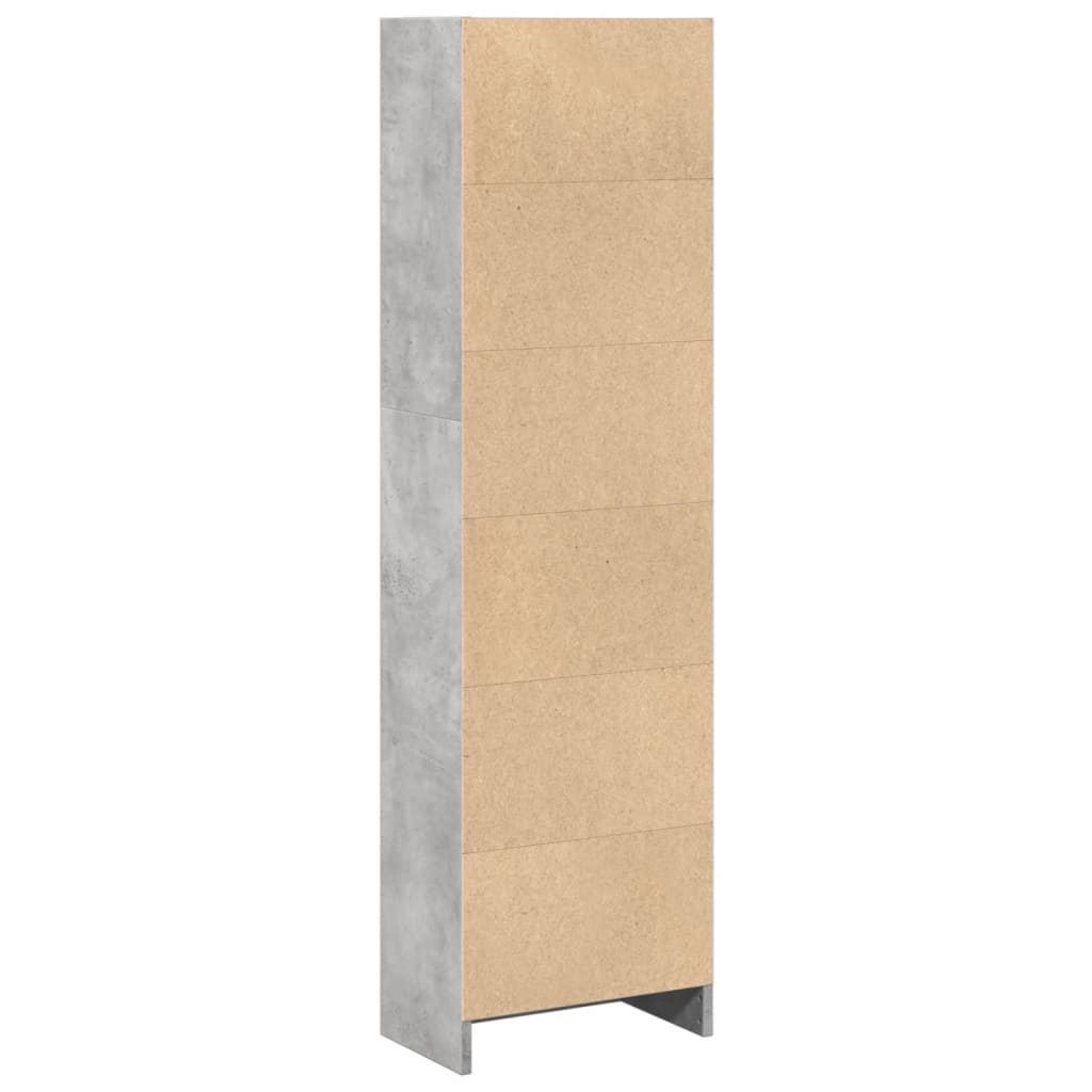 Bücherregal Weiß 40x24x75 cm Holzwerkstoff
