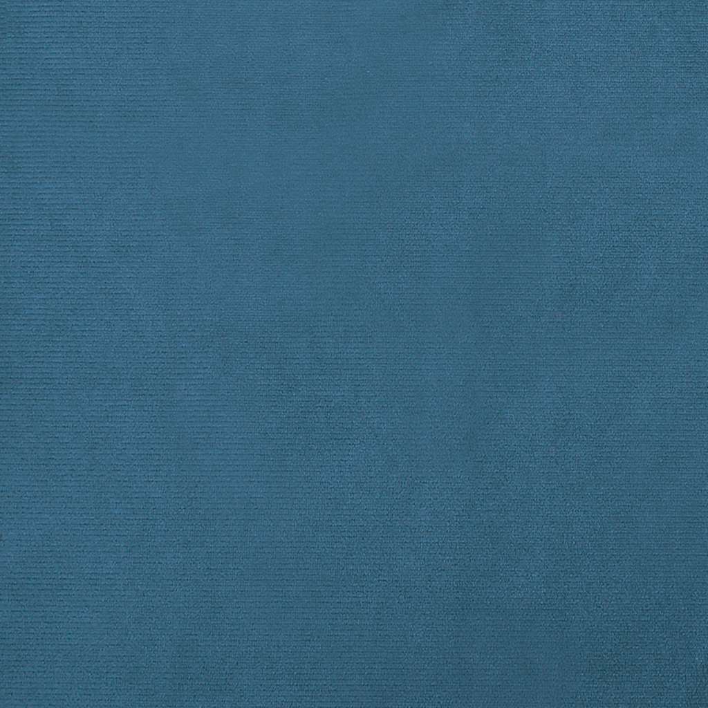Kindersofa Blau 70x45x26,5 cm Samt