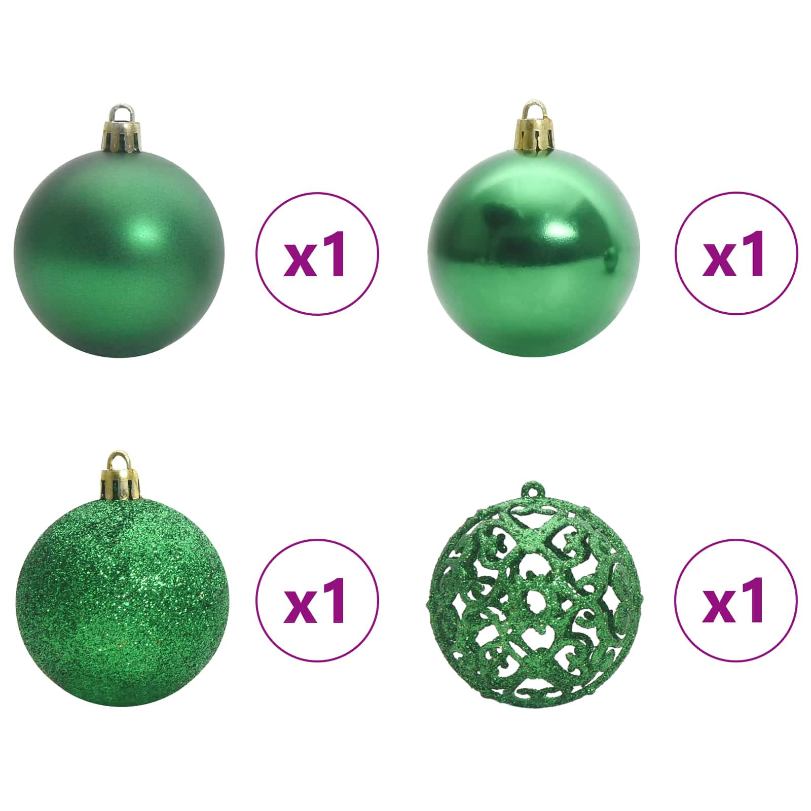Künstlicher klappbarer Weihnachtsbaum Weiß 120 cm PVC und Stahl