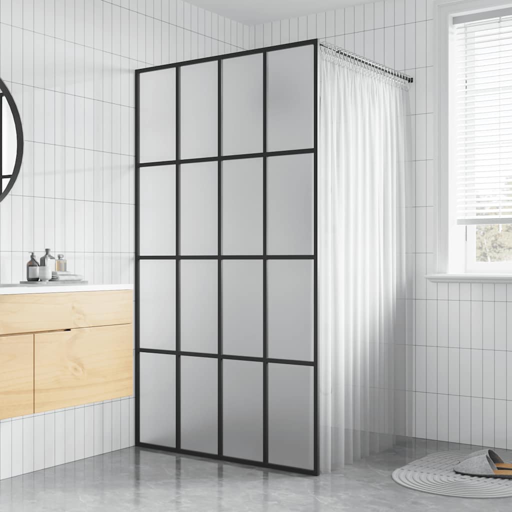 Duschwand für Walk-in Dusche Klares Sicherheitsglas 80x195 cm