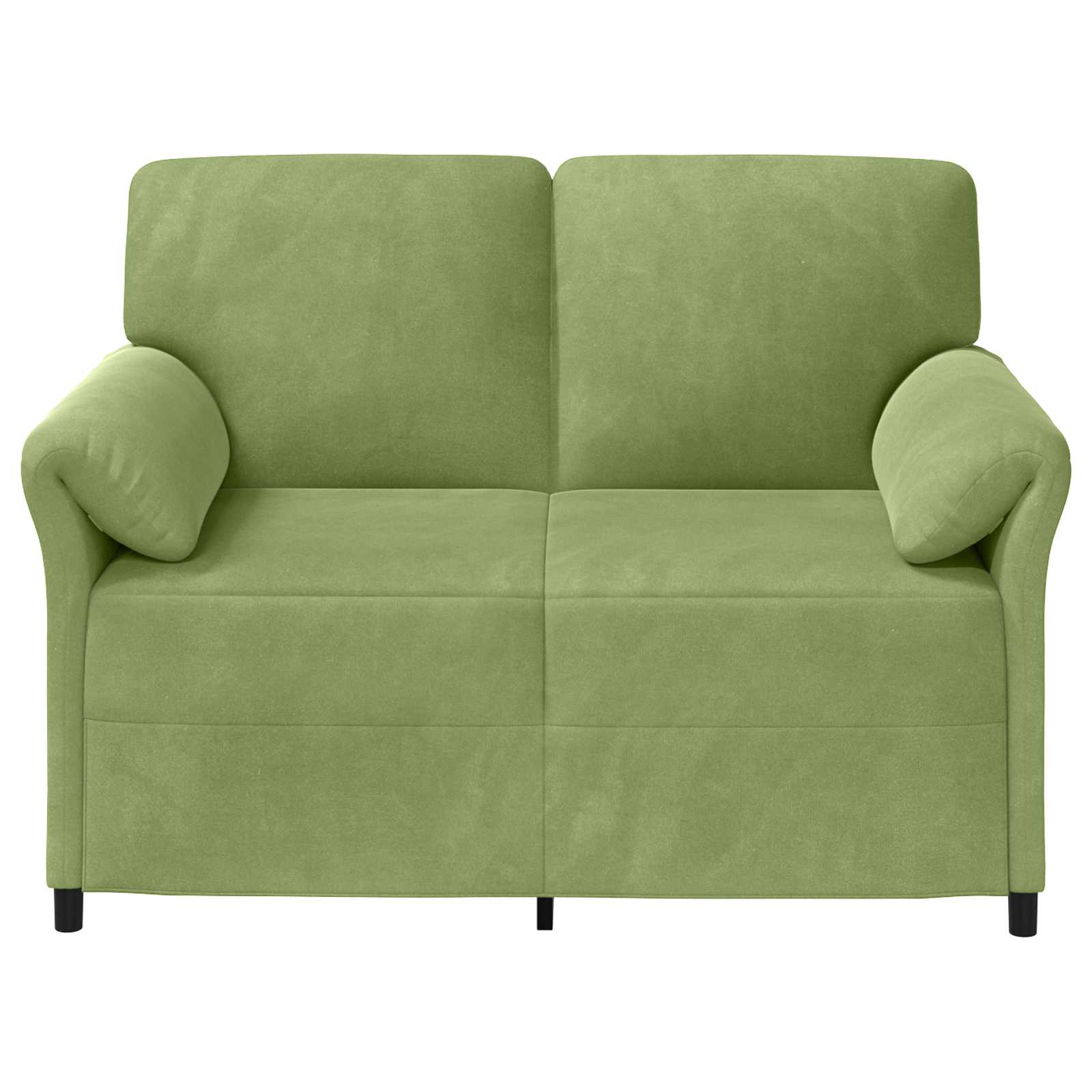 1-Sitzer Sofa Hellgrau 88 x 83 x 95 cm Samt