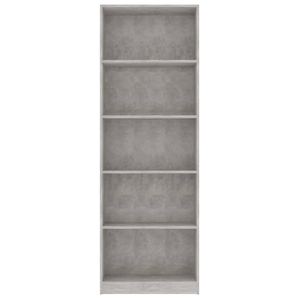 Bücherregal 3 Fächer Weiß 40x24x109 cm Holzwerkstoff