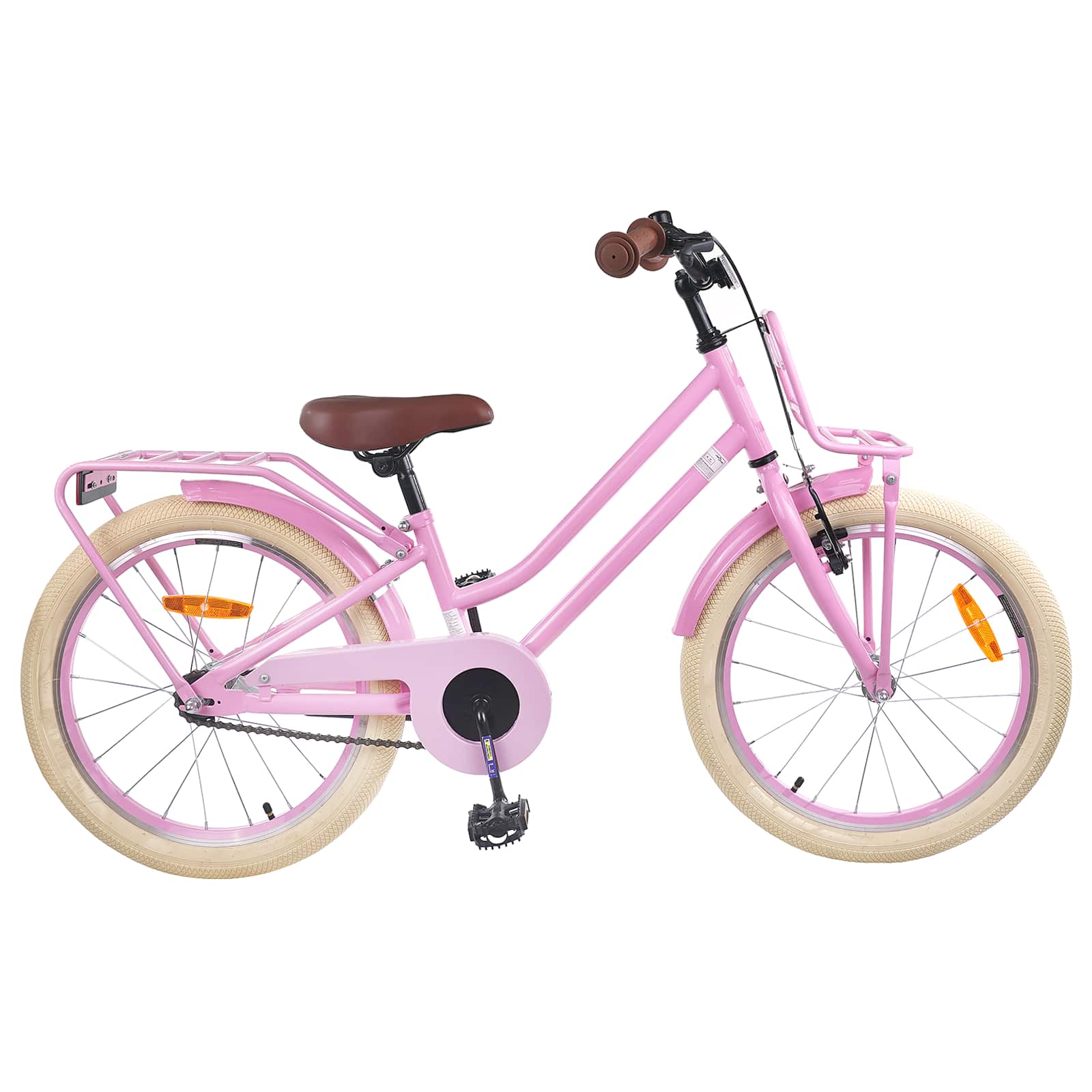 Kinderfahrrad 12 Zoll für 2-4 Jahre alt Hellrosa