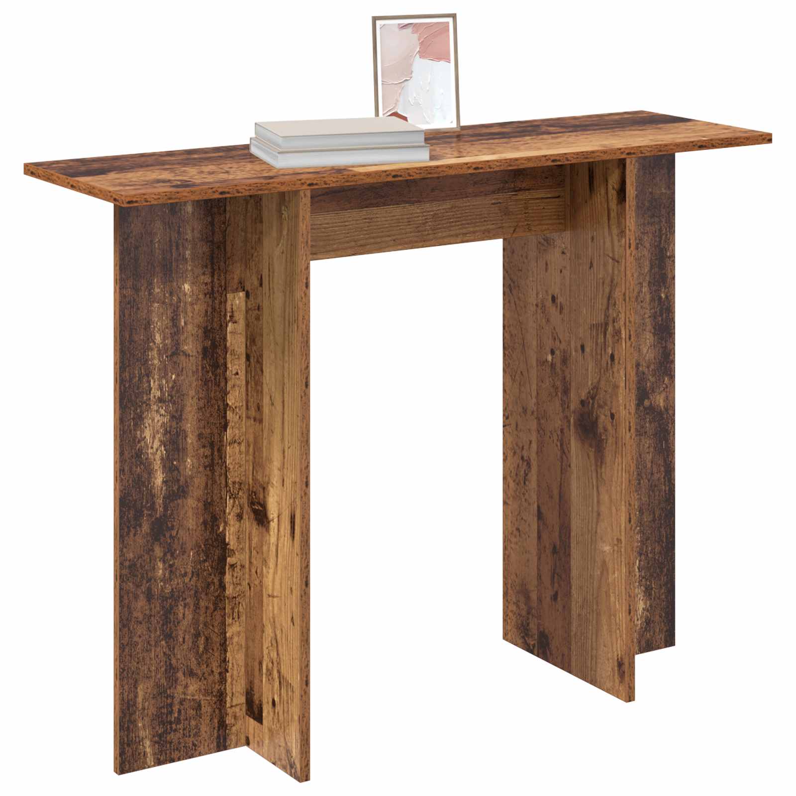Konsolentisch Weiß 100 x 30 x 75 cm Holzwerkstoff