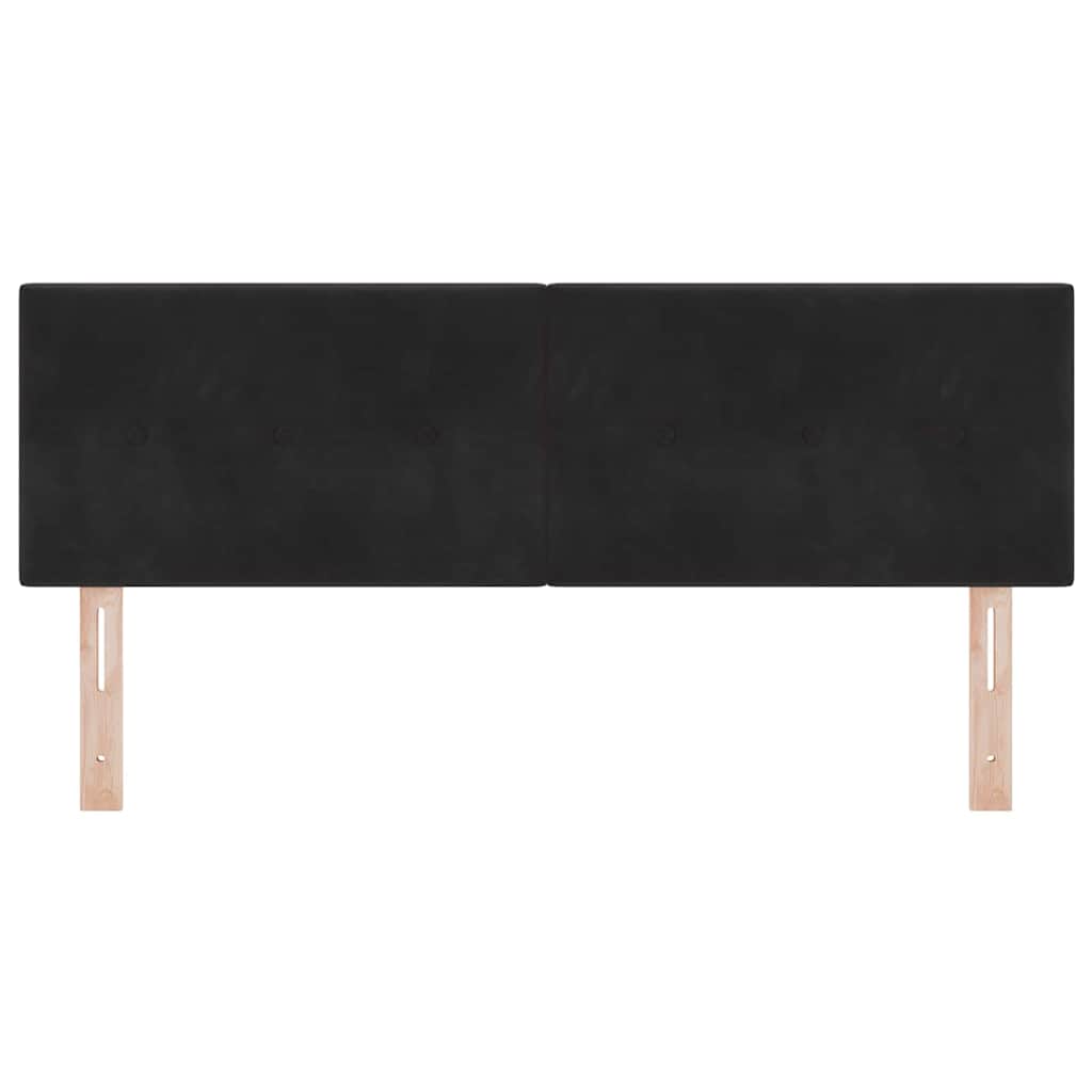Kopfteil Hellgrau 80 cm Samt