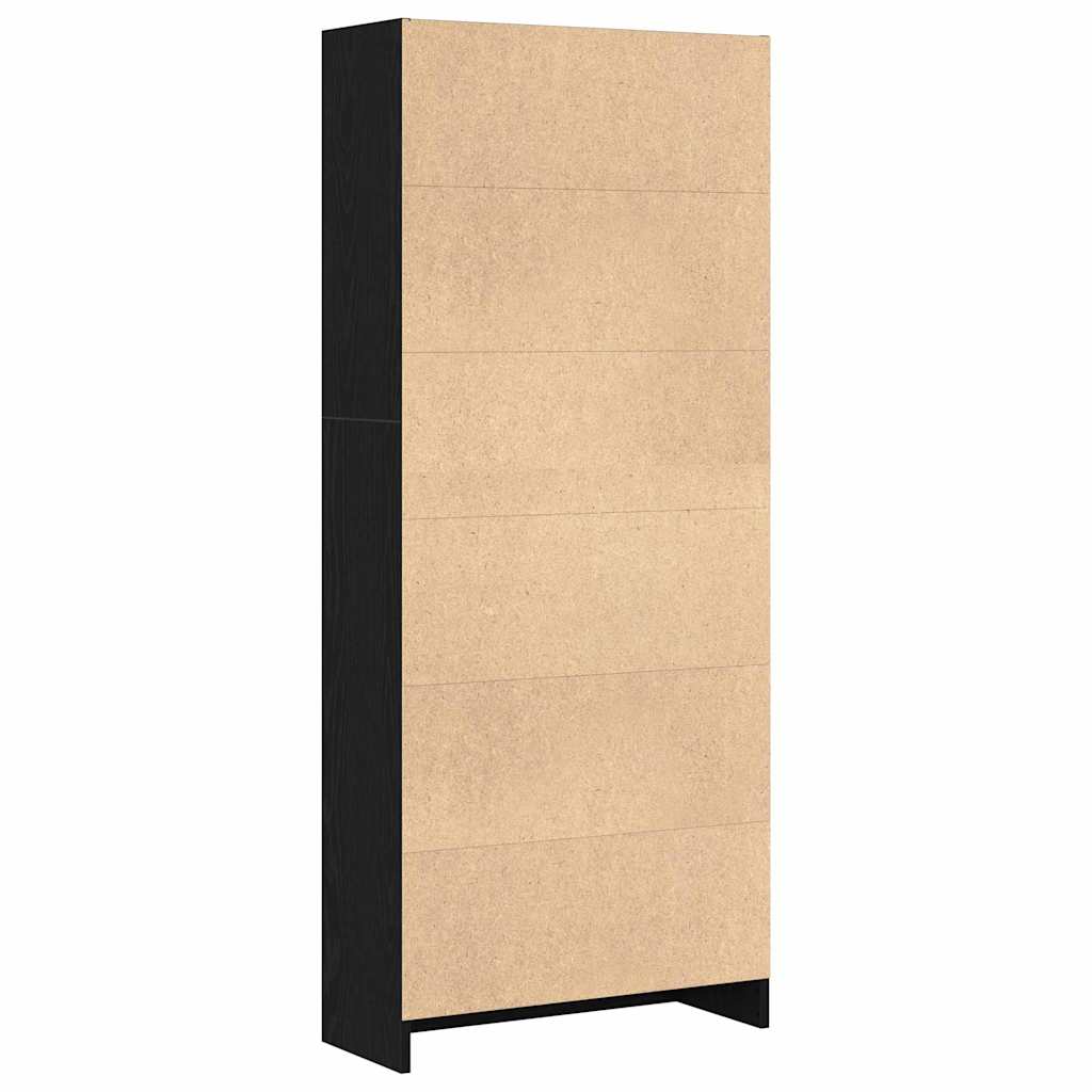 Bücherregal Weiß 40x24x75 cm Holzwerkstoff