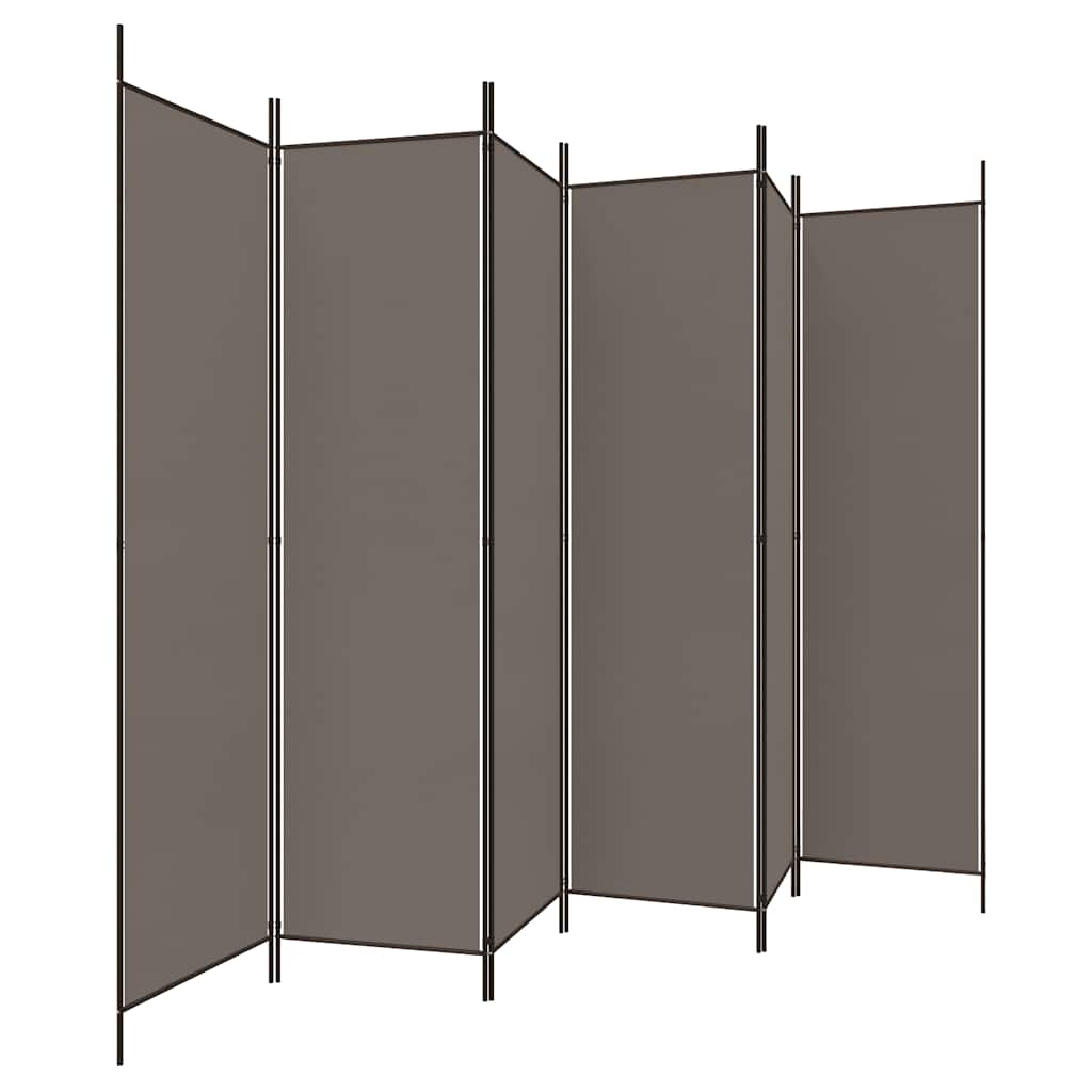 3-tlg. Paravent Schwarz 150x200 cm Stoff