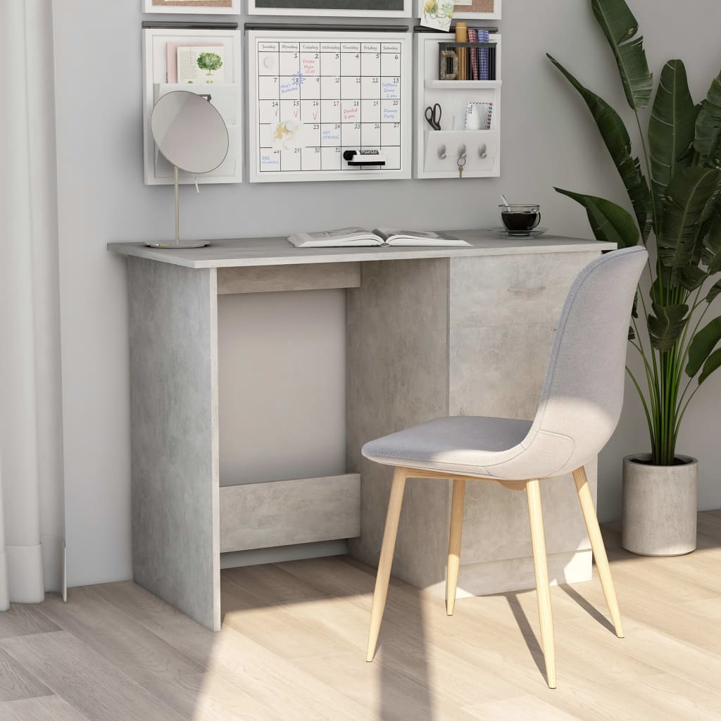 Schreibtisch Weiß 100×50×76 cm Holzwerkstoff