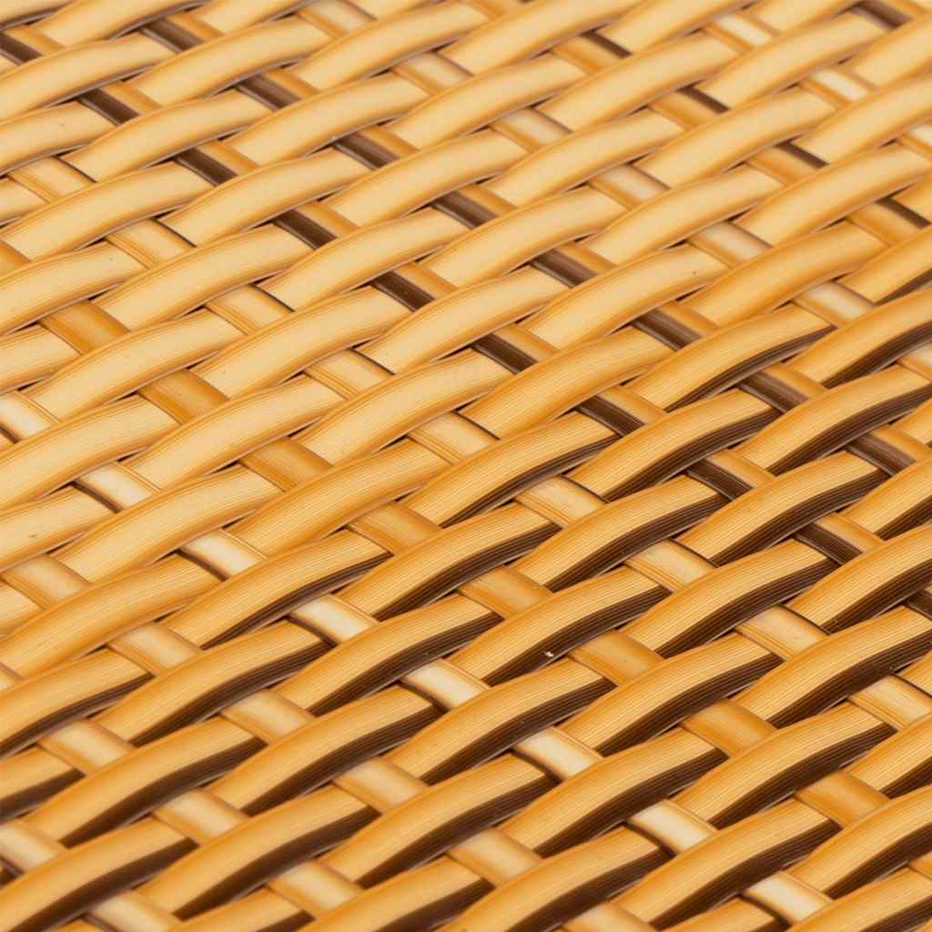 Balkon-Sichtschutz Anthrazit 300x90 cm Poly Rattan