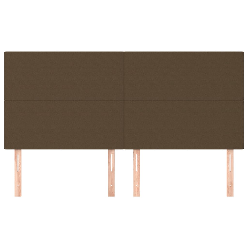 Kopfteil Hellgrau 80x5x118/128 cm Stoff