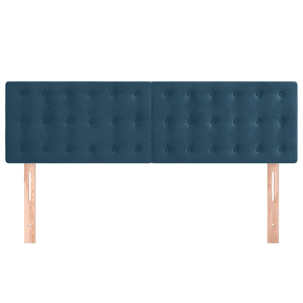 Kopfteil Hellgrau 80x5x118/128 cm Samt