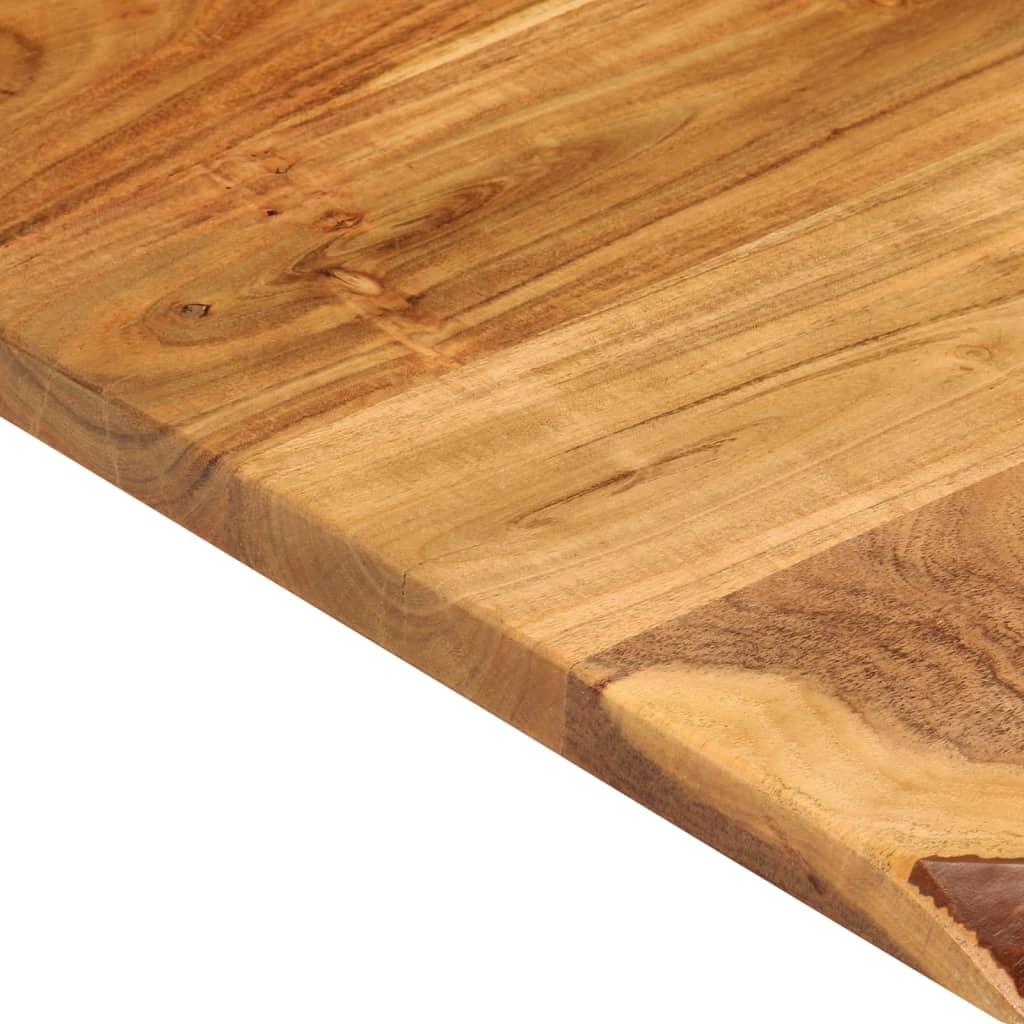 Badezimmer-Waschtischplatte Massivholz Akazie 100x52x2,5 cm