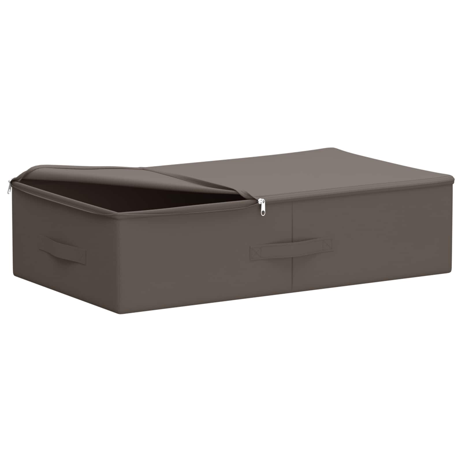 Aufbewahrungsbox Stoff 50x30x25 cm Anthrazit