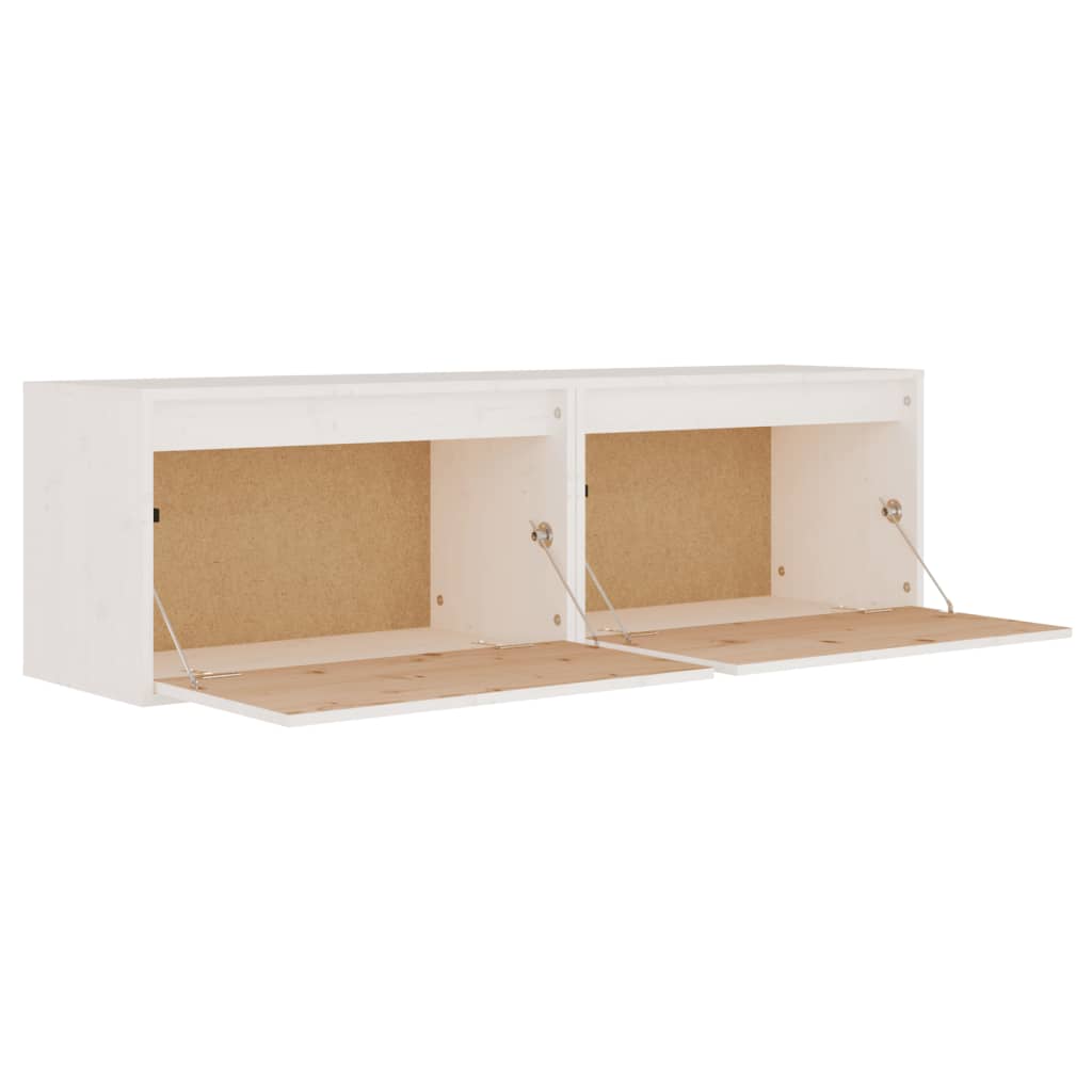 Wandschrank 60x30x35 cm Massivholz Kiefer