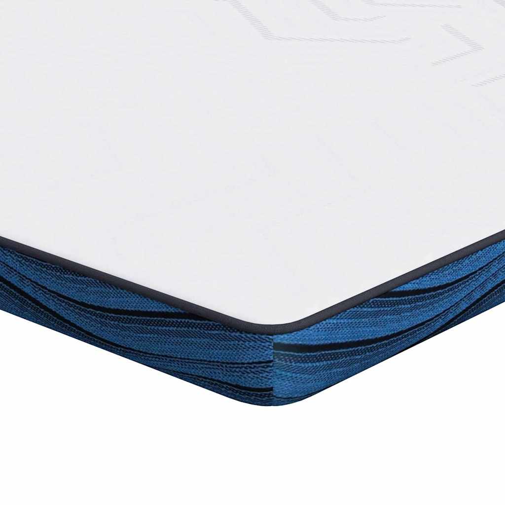 Matratzenauflage Weiß 70 x 200 cm Jacquard-Stoff