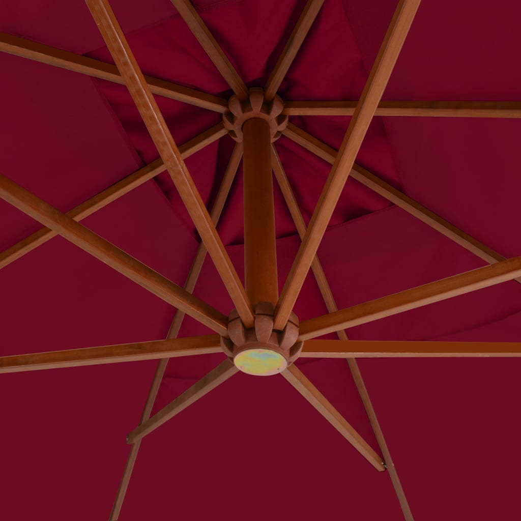Ampelschirm Melia 300x400 cm Grün