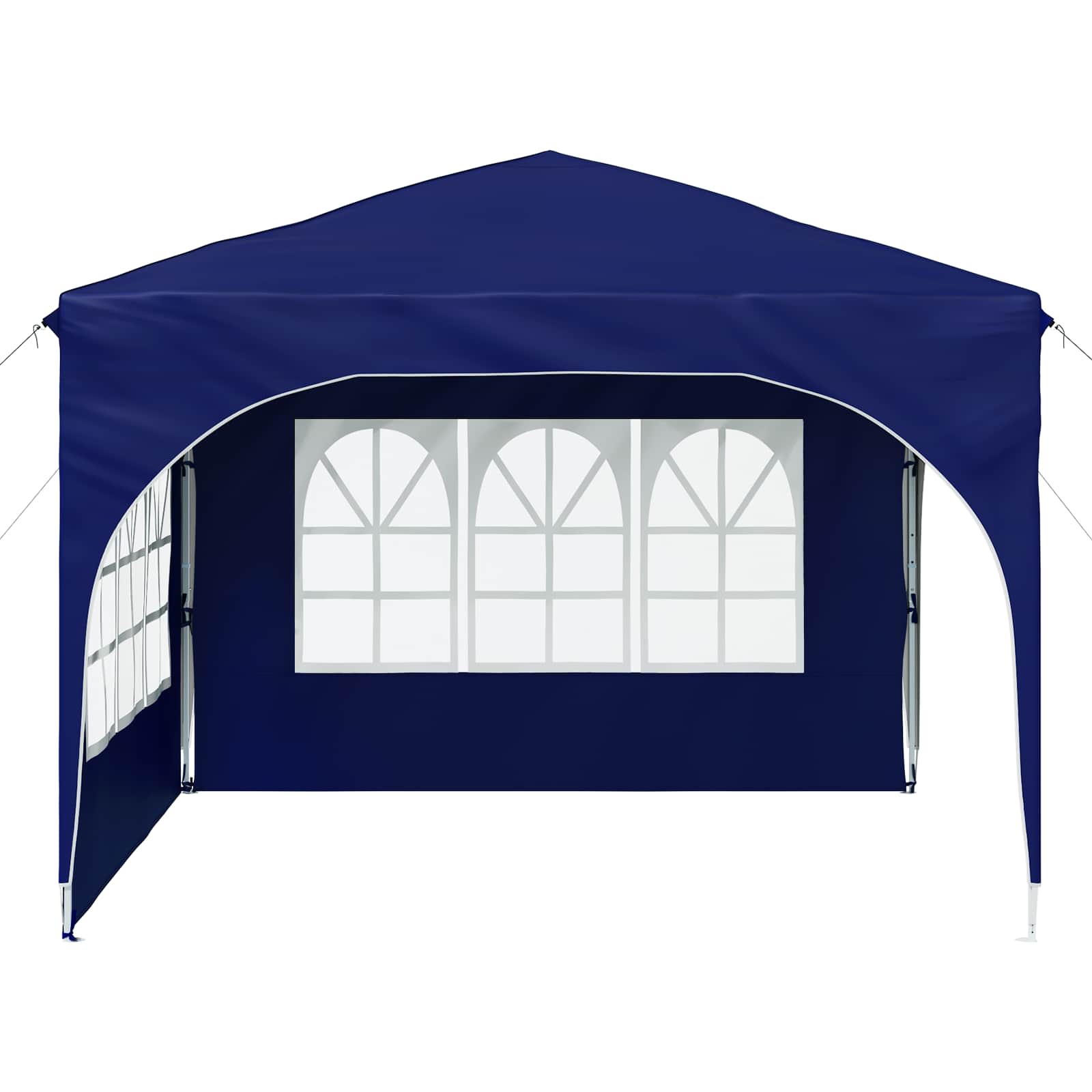 Pop-up Partyzelt 290 x 290 x 245 cm Creme