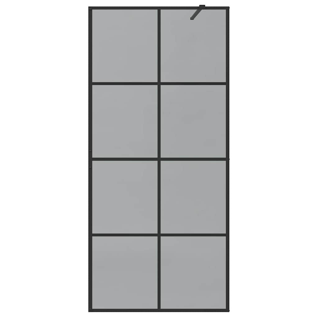 Duschwand für Begehbare Dusche mit Klarem ESG Glas 80x195 cm