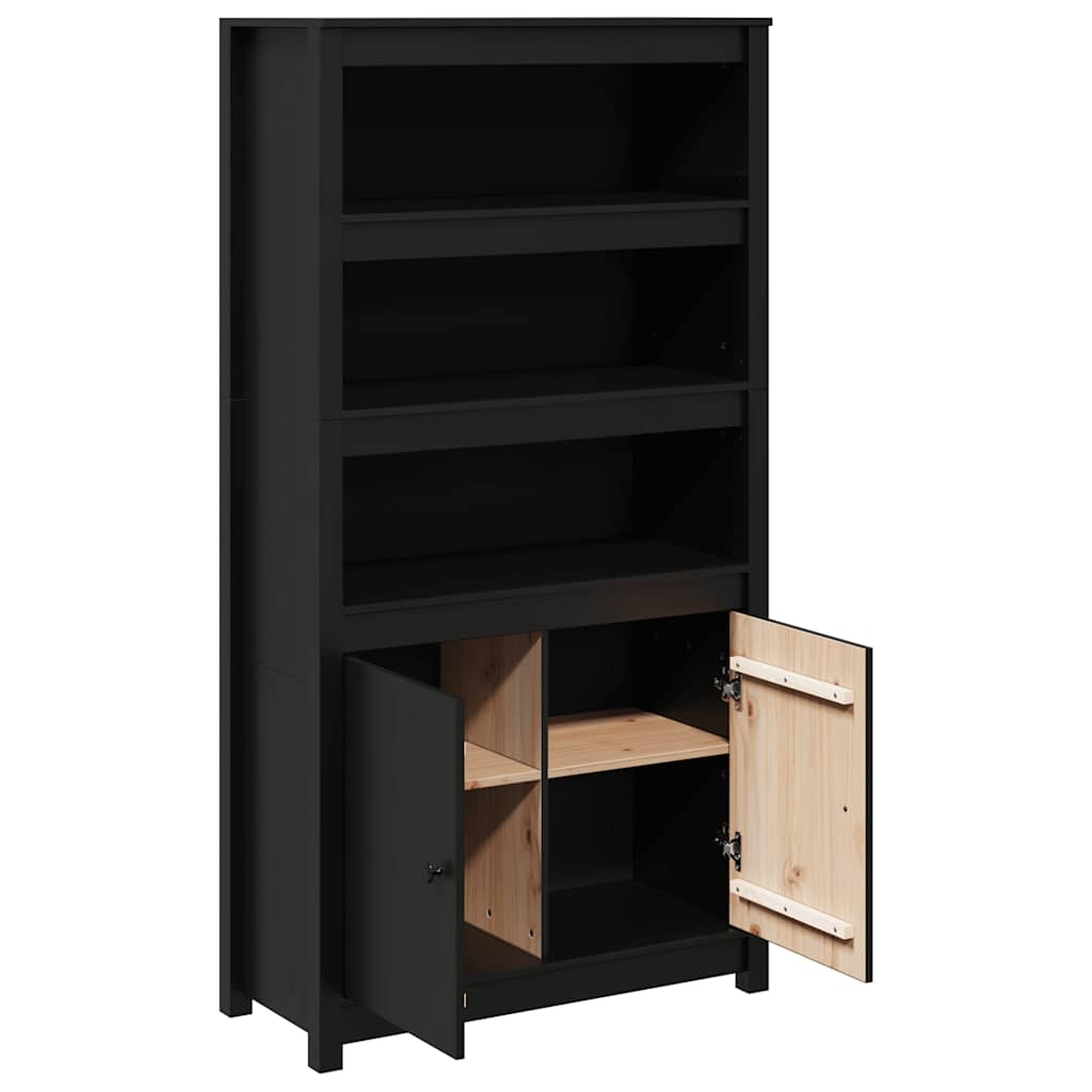 Highboard 80x35x154 cm Massivholz Kiefer