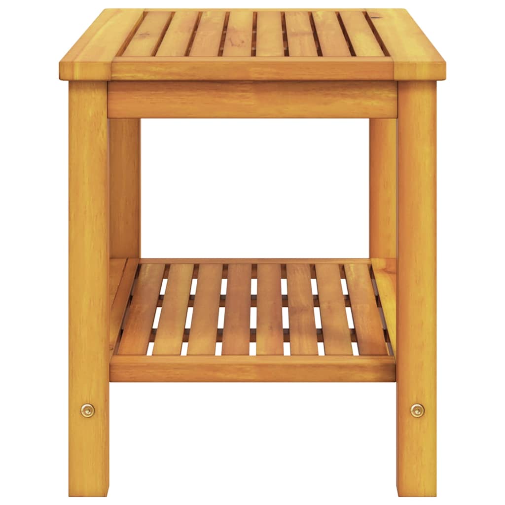Beistelltisch Öl-Natur 70 x 40 x 45 cm Massivholz Akazie
