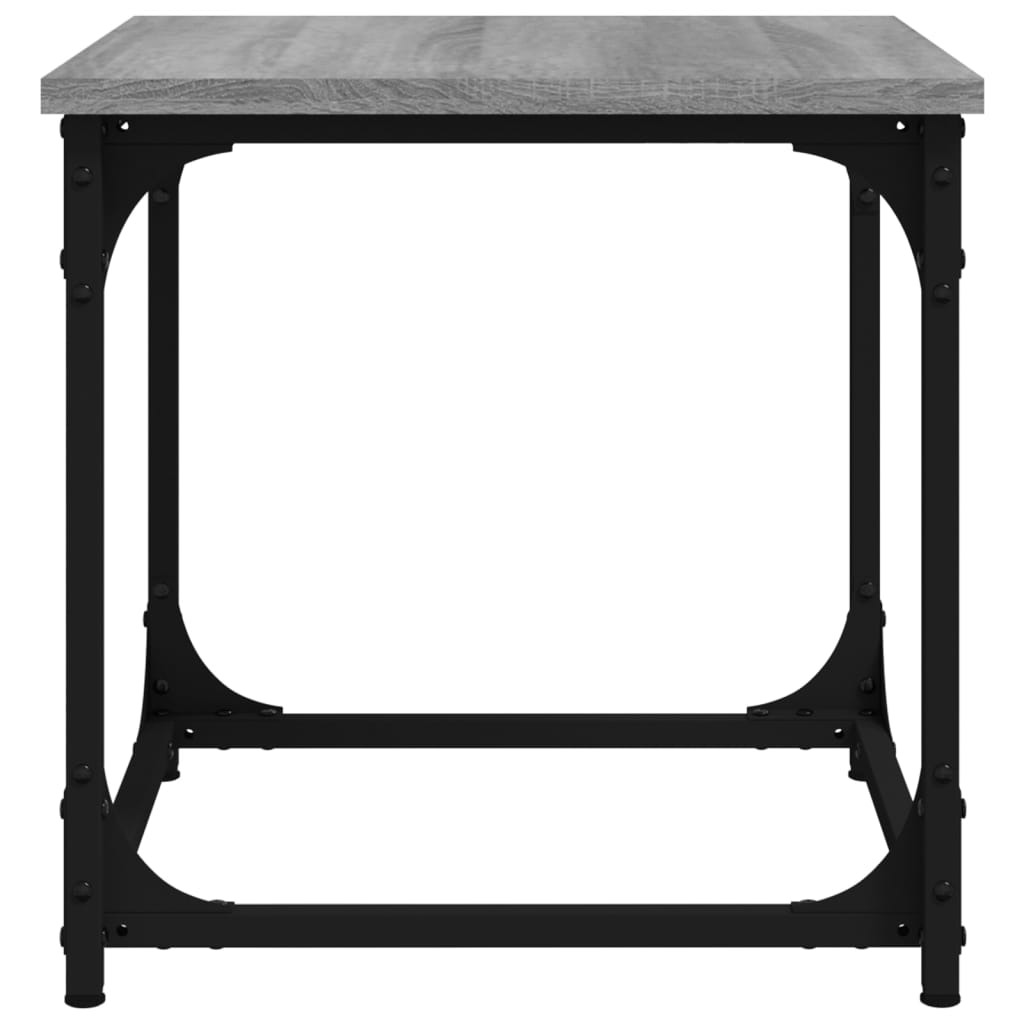 Beistelltisch Schwarz 40x40x40 cm Holzwerkstoff