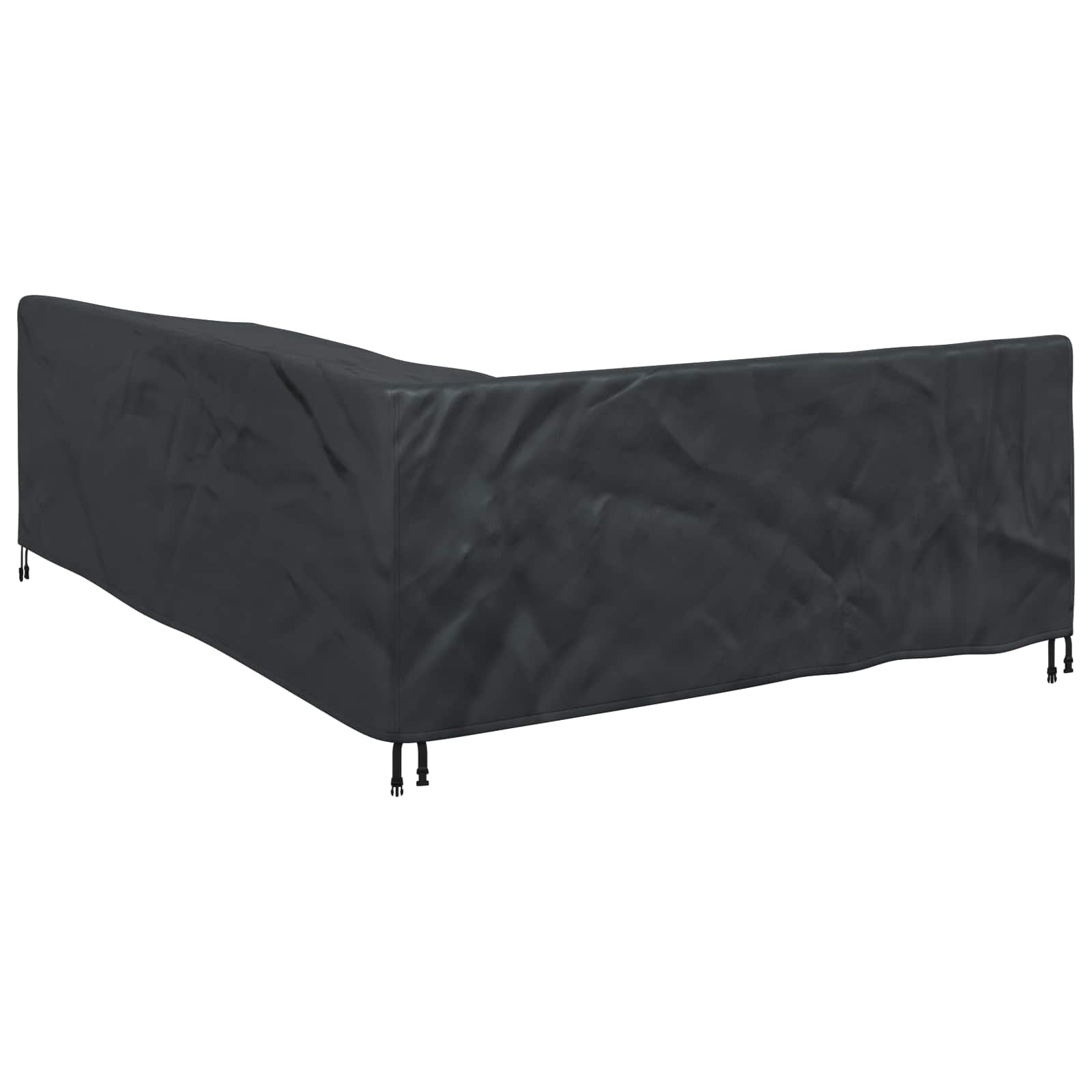 Möbelbezug Schwarz 235 x 235 x 85 cm 210D Oxford Stoff