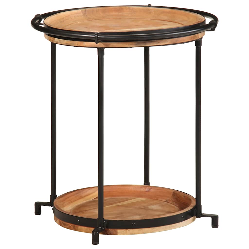 Beistelltisch Ø55x60 cm Massivholz Mango