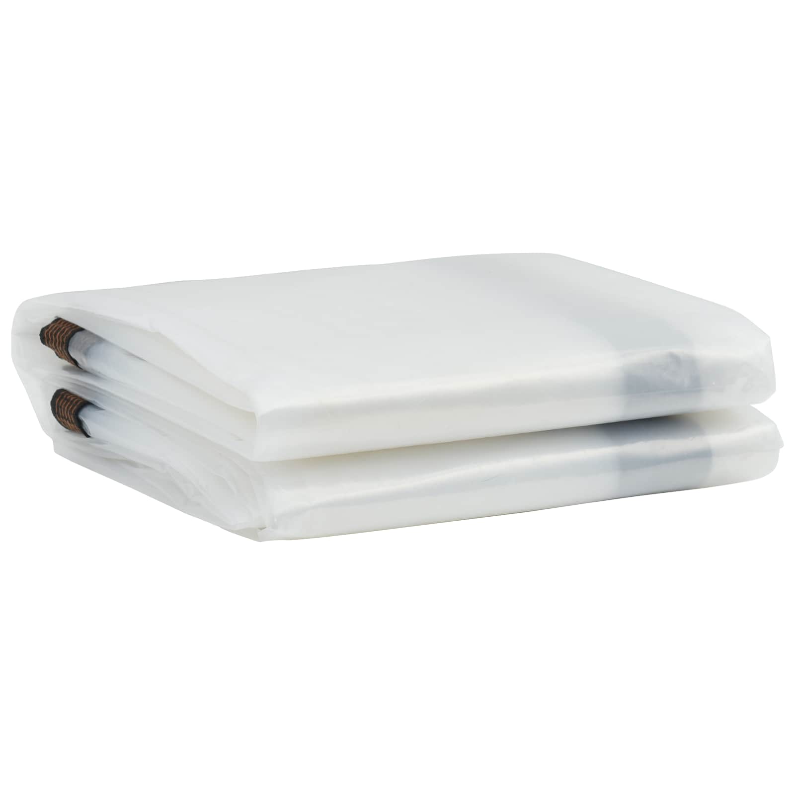 Transparente Plane mit Ösen 1x2 m Polyethylen