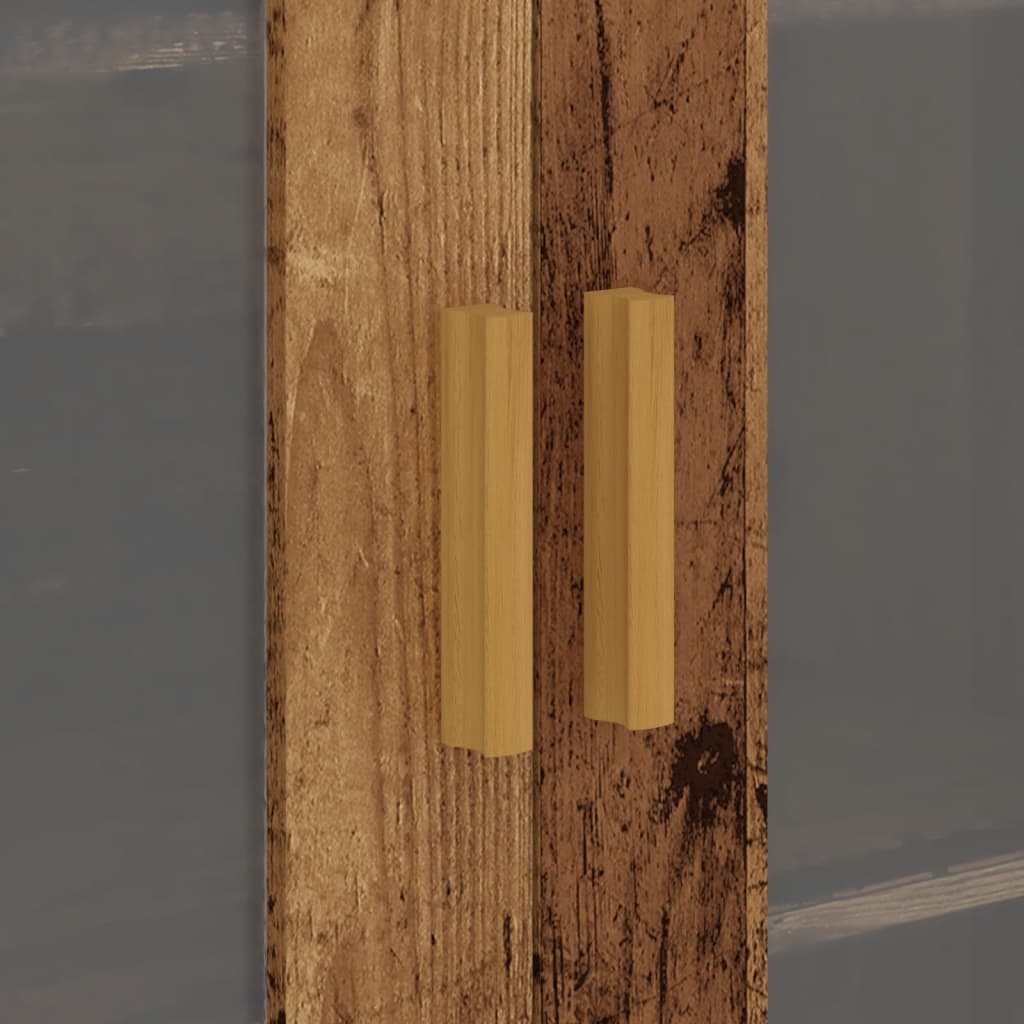 Hängeschrank Weiß 69,5x34x90 cm