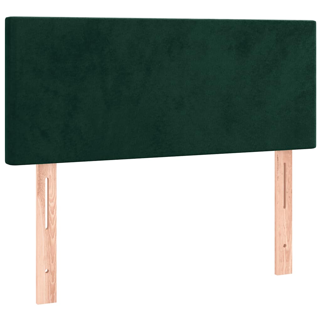 Kopfteil Hellgrau 80x5x118/128 cm Samt