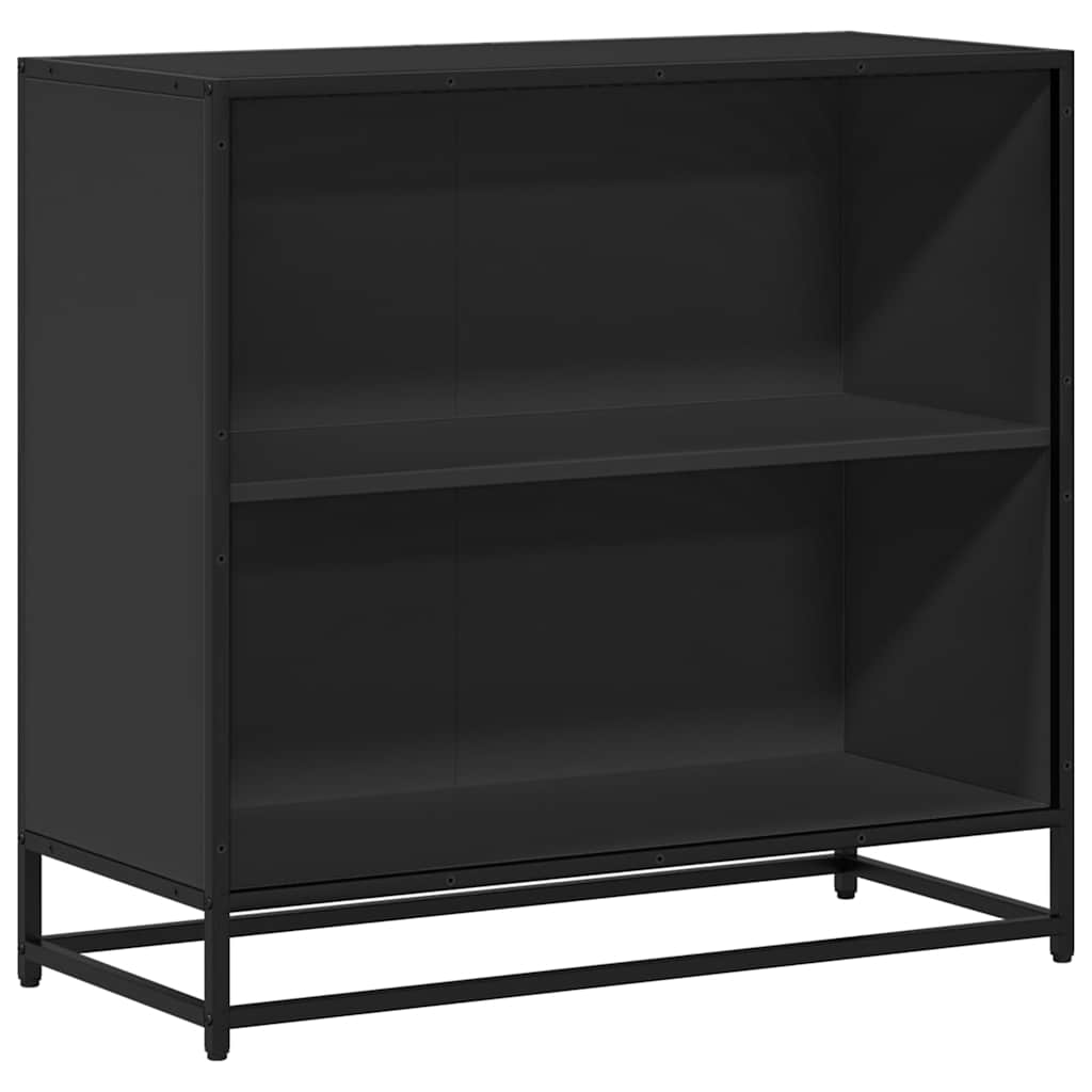 Bücherregal Schwarz 60x35x139 cm Holzwerkstoff