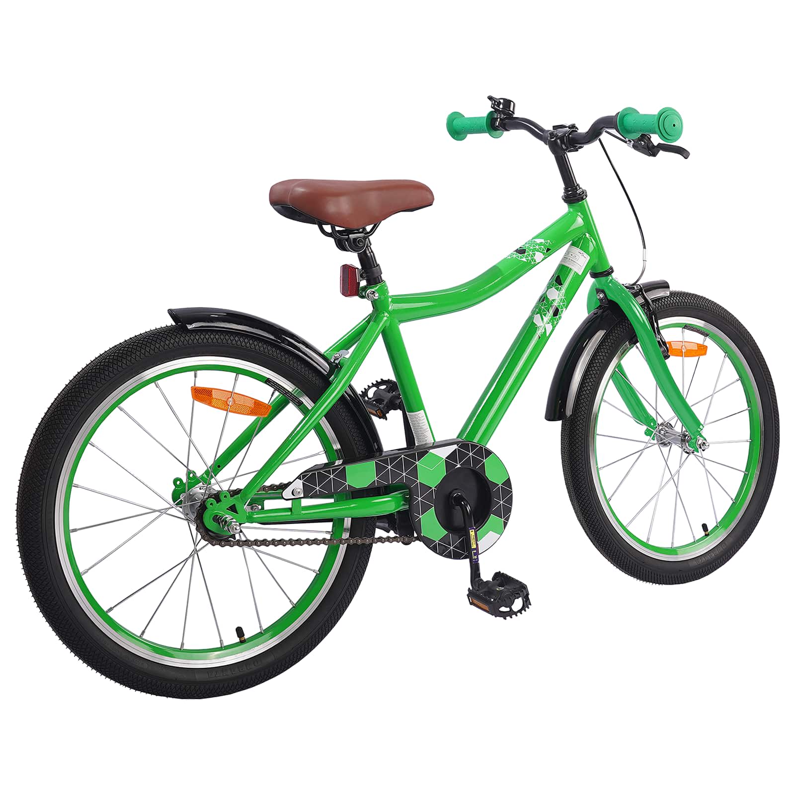 Kinderfahrrad 12 Zoll für 2-4 Jahre alt Schwarz