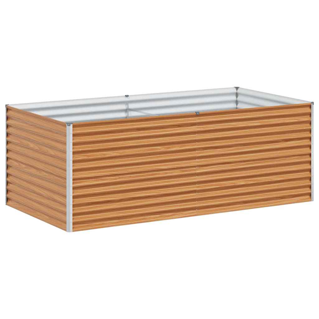 Garten-Hochbeet 100 x 50 x 36 cm Cortenstahl
