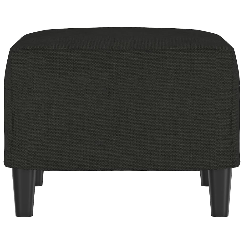 Fußhocker Hellgrau 60x50x41 cm Stoff