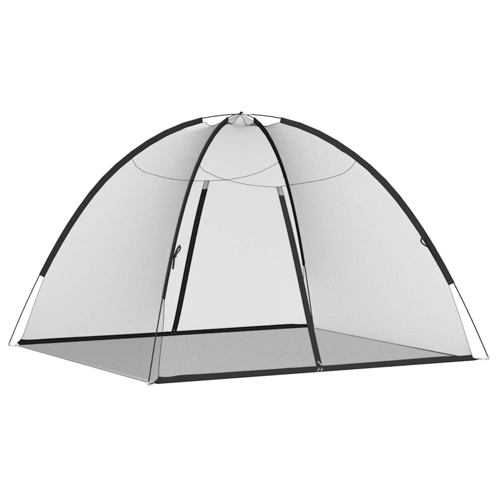 Moskito-Netzzelt Mongolisch 220 Schwarz 200x120x130 cm