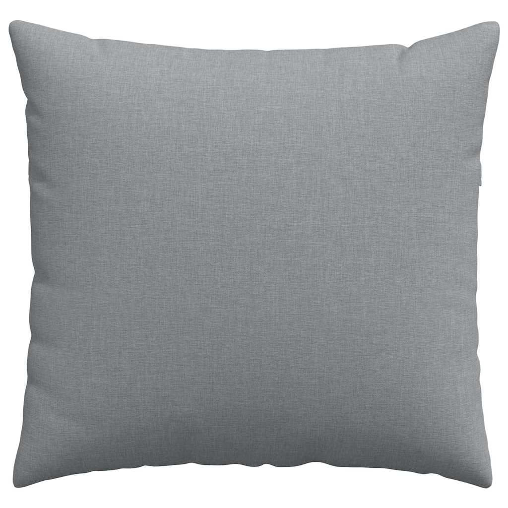 Sofakissen 2 pcs Hellgrau 50 x 30 cm Stoff